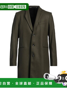 1h可退 香港直邮潮奢 Paul Smith 男士 大衣 green绿色 舒适时尚