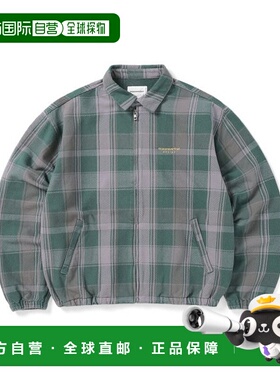 韩国直邮THISISNEVERTHAT 夹克Big Plaid Flannel Jacket Lavende