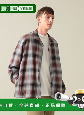 1h可退 日本直邮Pilgrim Surf+Supply 男士 长袖渐变多布纹衬衫 3
