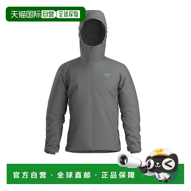 自营1h可退 欧洲直邮Arc'Teryx始祖鸟 Atom系列男士深空灰尼龙连