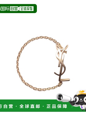 香港直邮Saint Laurent CASSANDRE 链条戒指 763625Y8015