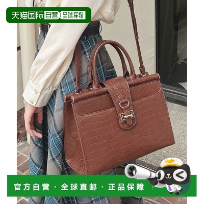 1h可退 日本直邮an another angelus 女装 肩带设计中号托特包 半