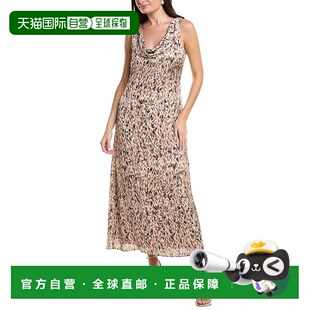 Segal Cowl Neck 自营Laundry brown Shelli Gown 美国奥莱