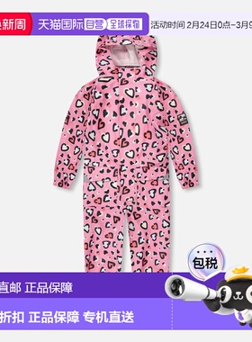 自营deux par deuxRain One-Piece in Polyurethane Pink Heart P