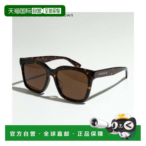 日本直邮GUCCI 太阳镜 003 哈瓦那棕配饰