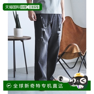 129423百搭潮牌显瘦 1h可退 日本直邮BAYFLOW 男士 凉感伤害牛仔裤