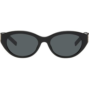 圣罗兰 女士 太阳镜 Saint SLM148001 M148 Laurent 潮奢 黑色