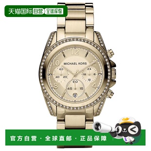 Kors Michael Golden Blair 女士金色 1h可退 MK5166 美国直邮