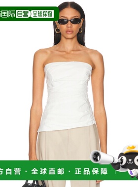 1h可退 香港直邮潮奢 Simkhai 女士 Emerson 褶皱紧身胸衣 325203