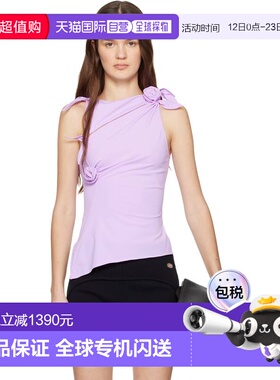 香港直邮Coperni 女士 紫色 Flower 上装 COPT76F5021性感