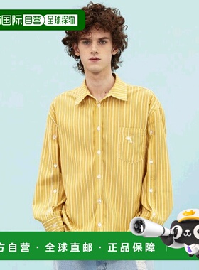 韩国直邮WAIKEI韩国小众设计师狗狗图案时尚日常衬衫YK22SSSH02