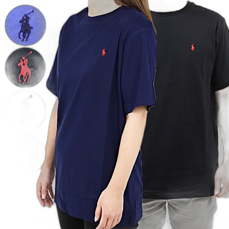 日本直邮POLO RALPH LAURENT恤 平纹针织棉质刺绣休闲男女款夏季