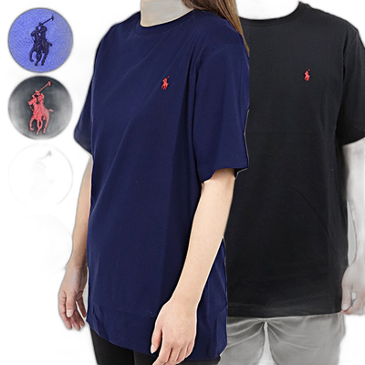 日本直邮POLO RALPH LAUREN T恤平纹针织棉质刺绣美国童款