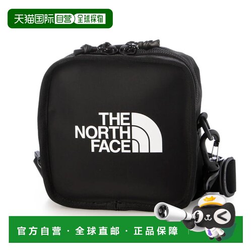 日本直邮THE NORTH FACE 探险者斜挎包 北面背包钱包黑色