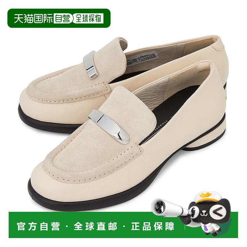 1h可退 韩国直邮ecco 女士 乐福鞋爱步豆豆鞋正品时尚休闲百搭舒