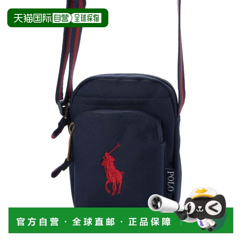 日本直邮Ralph Lauren 包 深蓝色单肩包斜挎包钱包