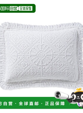 自营 Serena & Lily Winslow Sham - 白色 美国奥莱直发