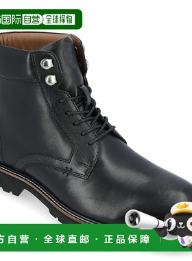 自营 Thomas & Vine Simeon 平头踝靴 - 黑色 美国奥莱直发男靴