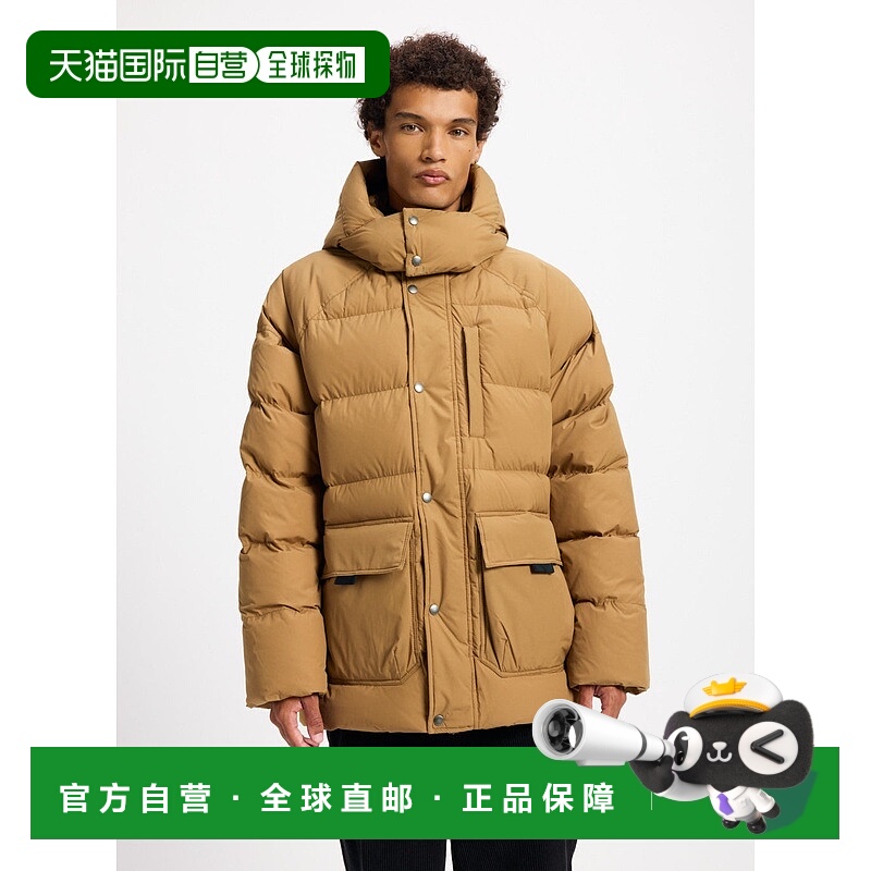 自营欧洲直邮Pyrenex 男士冬季羽绒服 天然 Voyager 赭石色