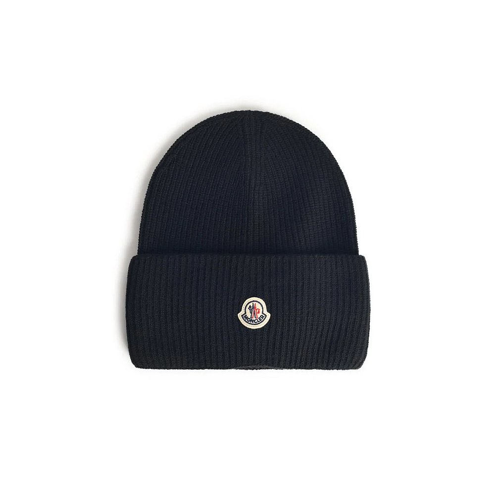 MONCLER 女士帽子 0933B00032M1241999 AW2025 黑色