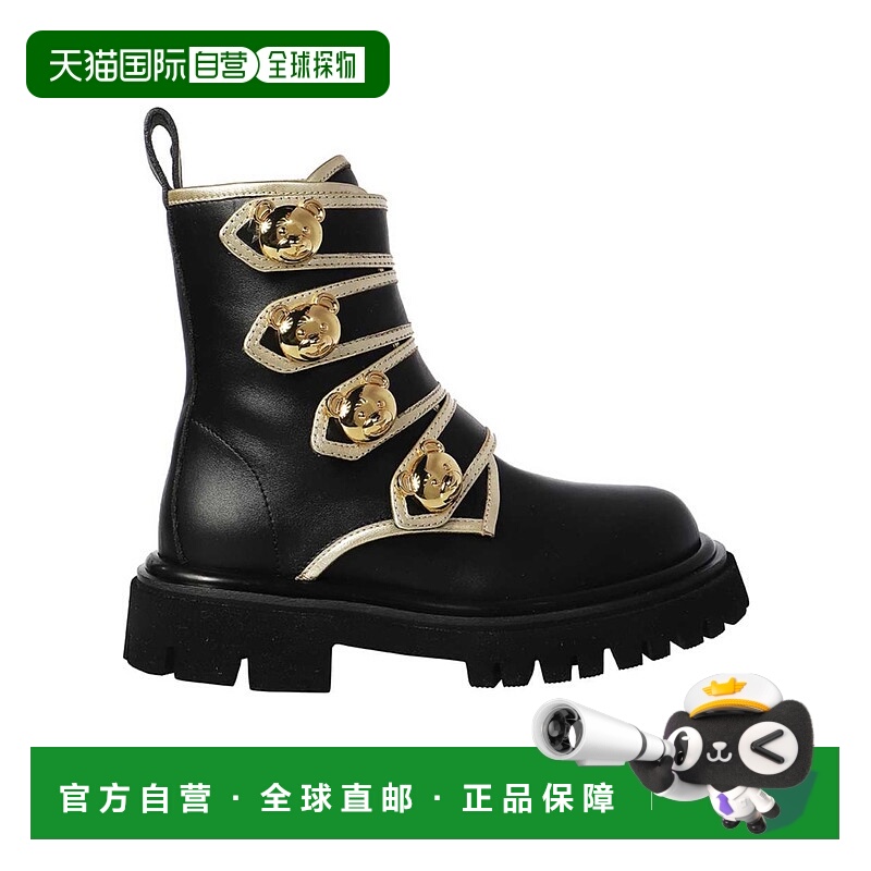 香港直邮MOSCHINO 女士高跟鞋 MA24014G1FMF300A SS2022 黑色