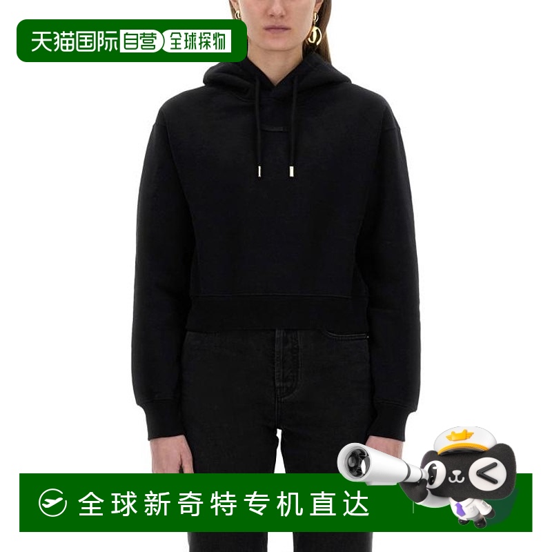 韩国直邮JACQUEMUS25SS连帽衫 连帽卫衣女241JS162 2341990 BLACK