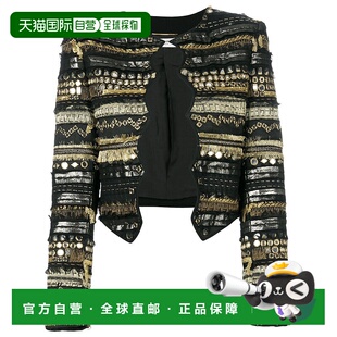 香港直邮Saint Laurent 圣罗兰 女士 刺绣合身夹克 506442Y117W