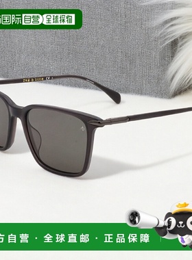 自营 rag & boneRag&Bone男士55毫米灰色太阳镜-灰色 美国奥莱直