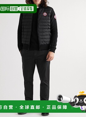 1h可退 香港直邮Canada Goose 加拿大鹅 男士 HyBridge 修身美利