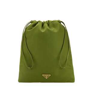 绿色 PRADA SS2025 1NK0012HG6F077G CONTENITORI 女士手拿包