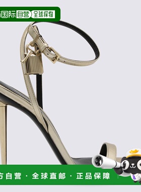 1h可退 香港直邮Tom Ford 汤姆 福特 女士 金色凉鞋 W2272LSP014P