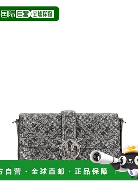 1h可退 香港直邮Pinko 品高 女士 Love One 休閒嬰兒斜背包 10535