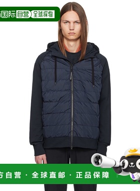 香港直邮Canada Goose 加拿大鹅 男士 海军蓝 Hybridge Huron 羽