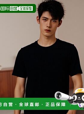 1h可退 香港直邮TOM FORD 男士T恤 T4M081040002 SS2025 黑色 Bla