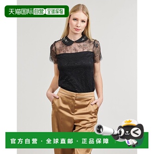 欧洲直邮Morgan DAMIEN 女士服装上衣 192-DAMIEN.N-NOIR泡泡袖