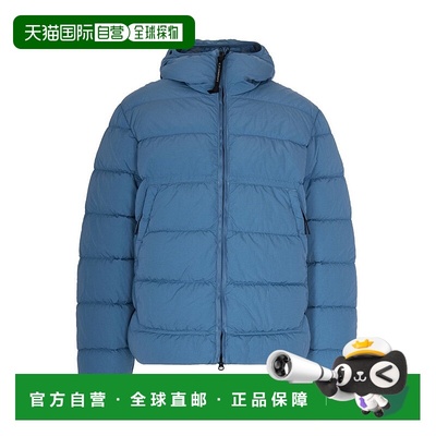 自营c.p. companyAegean Blue Chrome-R Down Jacket - blue 美国