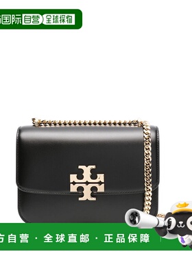 香港直邮TORY BURCH 女士斜挎包 166169001 AW2025 黑色 Bag  Sma