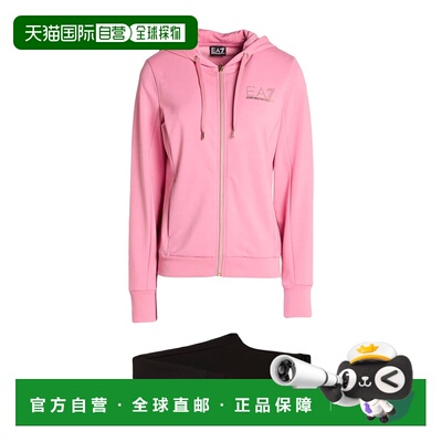 香港直邮Ea7 女士 Tracksuits 运动装 pink粉色 舒适时尚