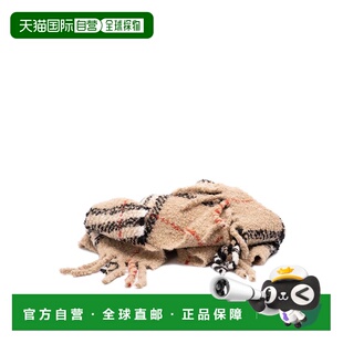 香港直邮BURBERRY 女士围巾 8118013 CO 浅棕色 Chck Boucle Scar