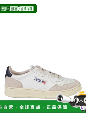 香港直邮AUTRY 男士运动鞋 AULMLS28 AW2025 白色 Low-top leathe