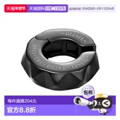 日本直邮迪赛 Diesel 男士 1h可退 黑色不锈钢单只耳钉 DX1556001