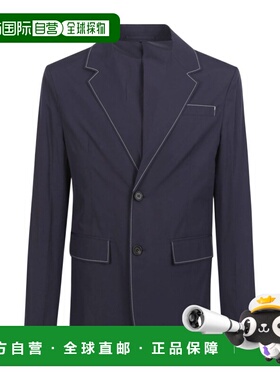 香港直邮PRADA 男士夹克 SD1791XV2OOOF0SVF SS2025 蓝色 长袖西