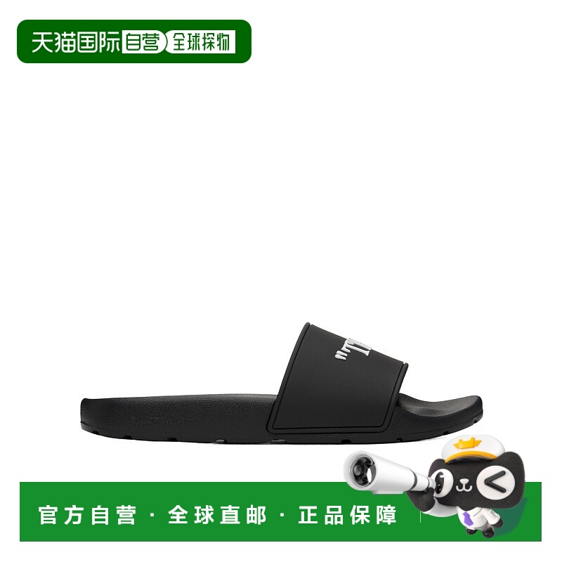 1h可退 香港直邮潮奢 off-white 女士 黑色 This That 拖鞋 OWIU0