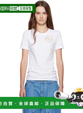 1h可退 香港直邮潮奢 versace 范思哲 女士 白色 Jersey Stretch