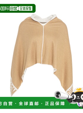 1h可退 香港直邮MOSCHINO 女士披肩 30667M3348002 AW2025 驼色 M