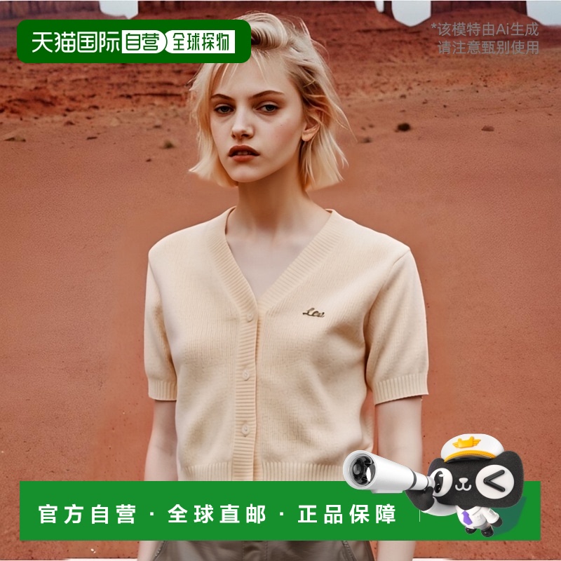 韩国直邮LEE休闲日常舒适时尚韩系通勤新款针织衫LE2402CD63IV