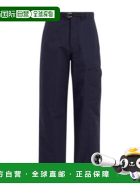 香港直邮DIOR 男士休闲裤 443C136A5834C540 SS2025 蓝色 工装休