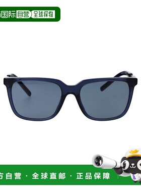 1h可退 香港直邮armani 阿玛尼 女士 TRASPARENT 蓝色醋纤太阳眼