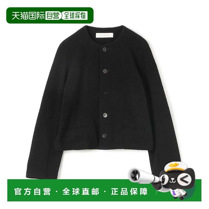 日本直邮GALERIE VIE 夹克 19号黑色开衫披肩连衣裙