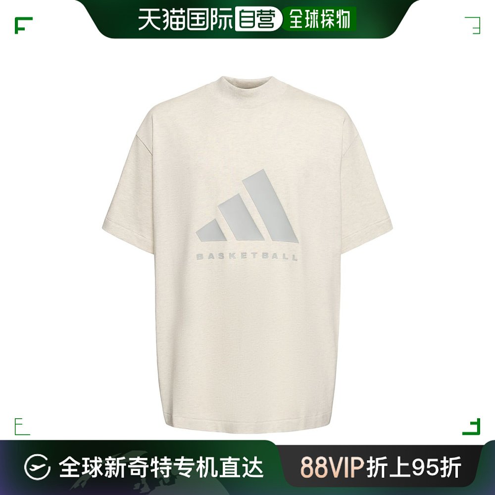 香港直邮潮奢 Adidas Originals男士 One Basketball平纹针织T恤-封面